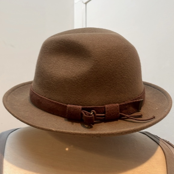 ANTONIO GARCIA CRUSHABLE WOOL FEDORA HAT - Picture 5 of 11